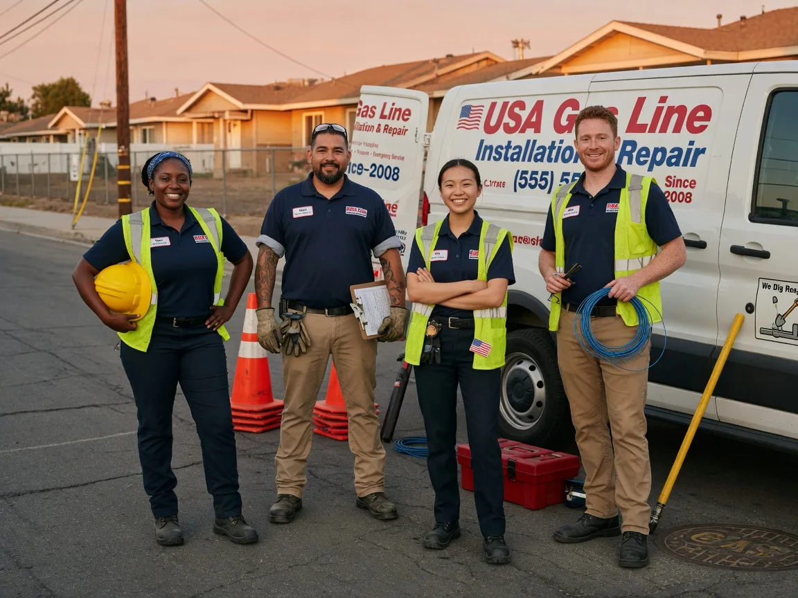 Gas Line Installation company in Dunlap, IA